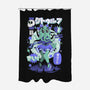 Girl Cthulhu-None-Polyester-Shower Curtain-ilustrata