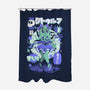 Girl Cthulhu-None-Polyester-Shower Curtain-ilustrata