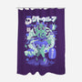 Girl Cthulhu-None-Polyester-Shower Curtain-ilustrata