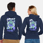 Girl Cthulhu-Unisex-Zip-Up-Sweatshirt-ilustrata