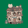 Cat Reading Club-Mens-Basic-Tee-GODZILLARGE