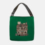 Cat Reading Club-None-Adjustable Tote-Bag-GODZILLARGE