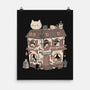 Cat Reading Club-None-Matte-Poster-GODZILLARGE