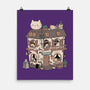 Cat Reading Club-None-Matte-Poster-GODZILLARGE