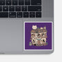 Cat Reading Club-None-Glossy-Sticker-GODZILLARGE