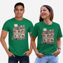Cat Reading Club-Unisex-Basic-Tee-GODZILLARGE