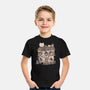 Cat Reading Club-Youth-Basic-Tee-GODZILLARGE