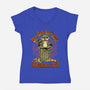 Transcendental Trash-Womens-V-Neck-Tee-P1yu5h