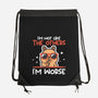 I'm Worse Capybara-None-Drawstring-Bag-NemiMakeit