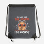I'm Worse Capybara-None-Drawstring-Bag-NemiMakeit
