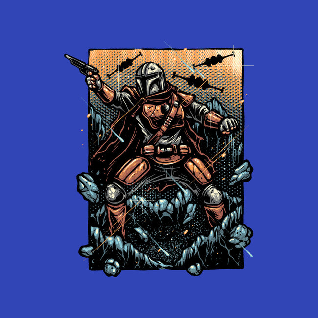 Attack Of The Bounty Hunter-Mens-Heavyweight-Tee-glitchygorilla