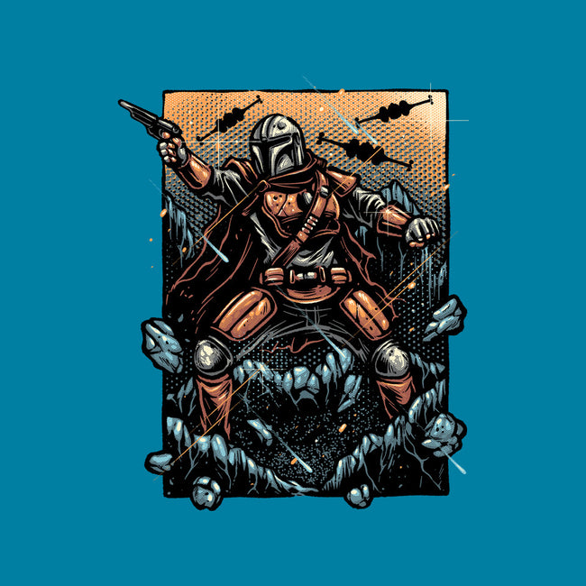 Attack Of The Bounty Hunter-None-Matte-Poster-glitchygorilla