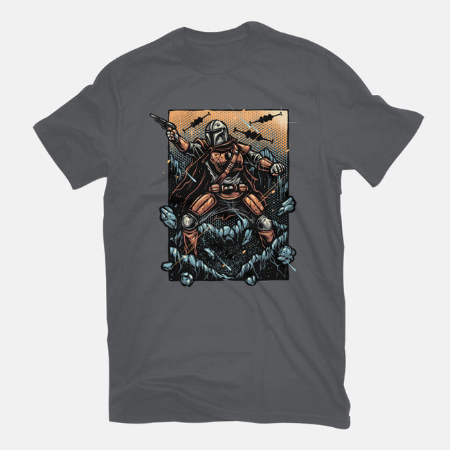 Attack Of The Bounty Hunter-Mens-Premium-Tee-glitchygorilla