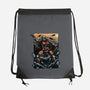 Attack Of The Bounty Hunter-None-Drawstring-Bag-glitchygorilla
