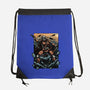 Attack Of The Bounty Hunter-None-Drawstring-Bag-glitchygorilla