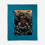 Attack Of The Bounty Hunter-None-Fleece-Blanket-glitchygorilla