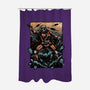 Attack Of The Bounty Hunter-None-Polyester-Shower Curtain-glitchygorilla