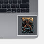 Attack Of The Bounty Hunter-None-Glossy-Sticker-glitchygorilla