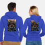 Attack Of The Bounty Hunter-Unisex-Zip-Up-Sweatshirt-glitchygorilla
