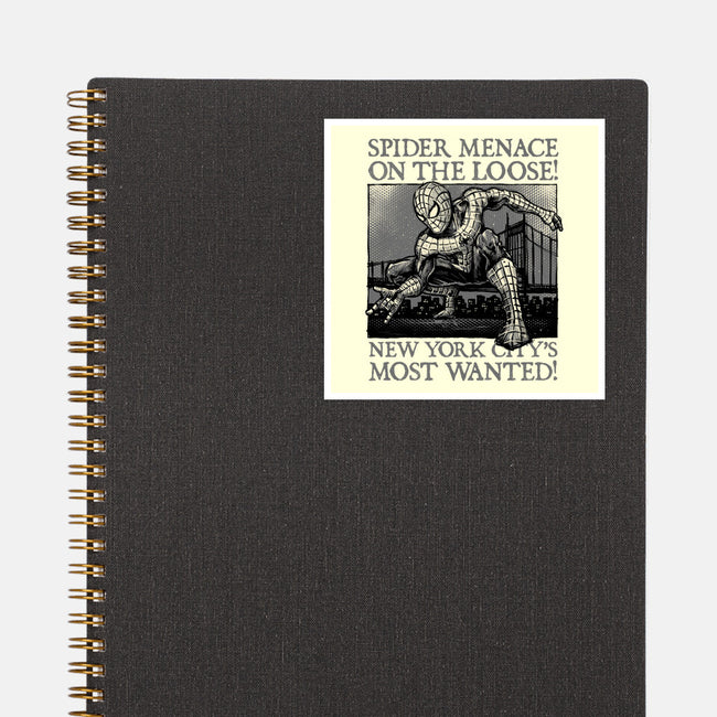 NYC Most Wanted-None-Glossy-Sticker-glitchygorilla