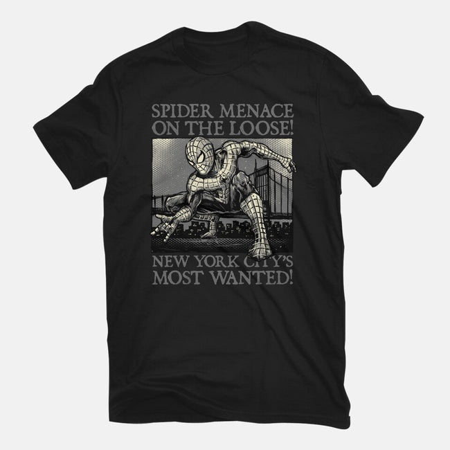 NYC Most Wanted-Unisex-Basic-Tee-glitchygorilla