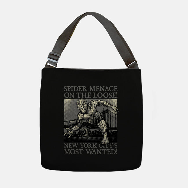 NYC Most Wanted-None-Adjustable Tote-Bag-glitchygorilla