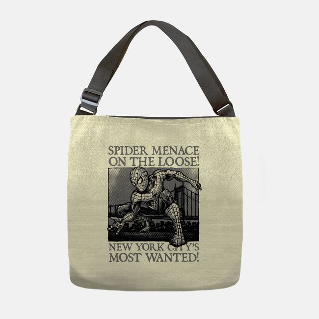 NYC Most Wanted-None-Adjustable Tote-Bag-glitchygorilla