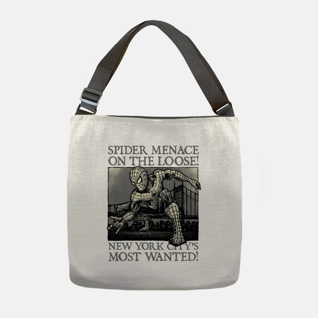 NYC Most Wanted-None-Adjustable Tote-Bag-glitchygorilla