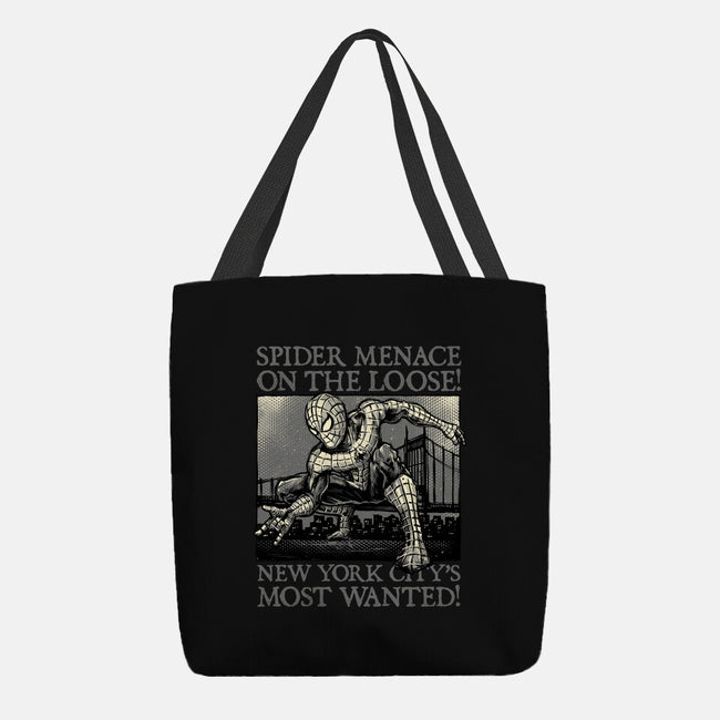 NYC Most Wanted-None-Basic Tote-Bag-glitchygorilla