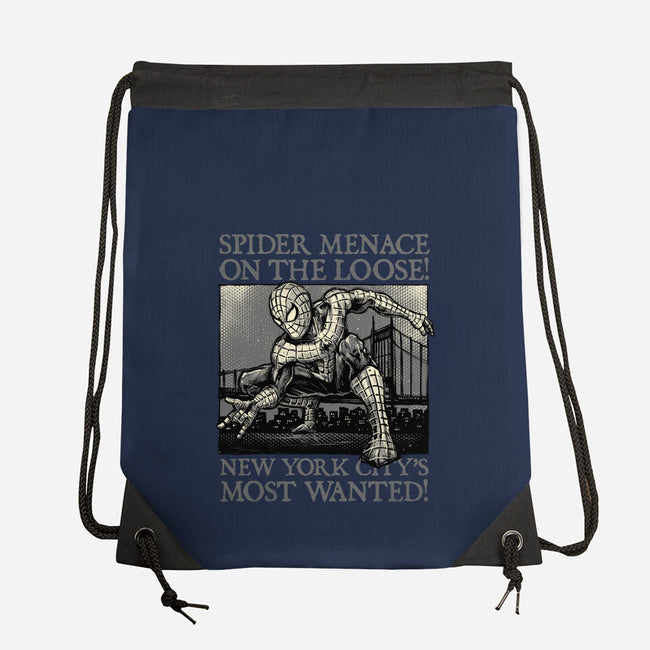 NYC Most Wanted-None-Drawstring-Bag-glitchygorilla