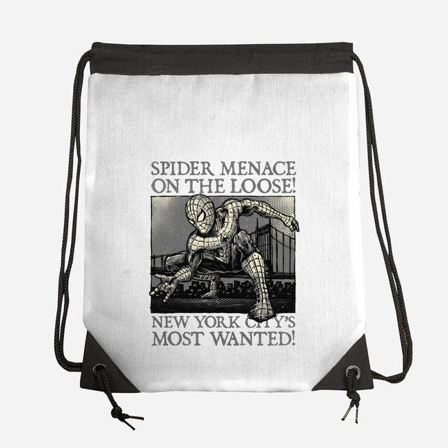 NYC Most Wanted-None-Drawstring-Bag-glitchygorilla