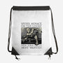 NYC Most Wanted-None-Drawstring-Bag-glitchygorilla