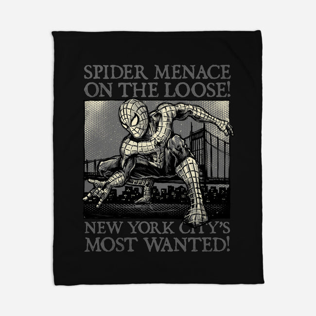 NYC Most Wanted-None-Fleece-Blanket-glitchygorilla