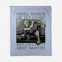 NYC Most Wanted-None-Fleece-Blanket-glitchygorilla