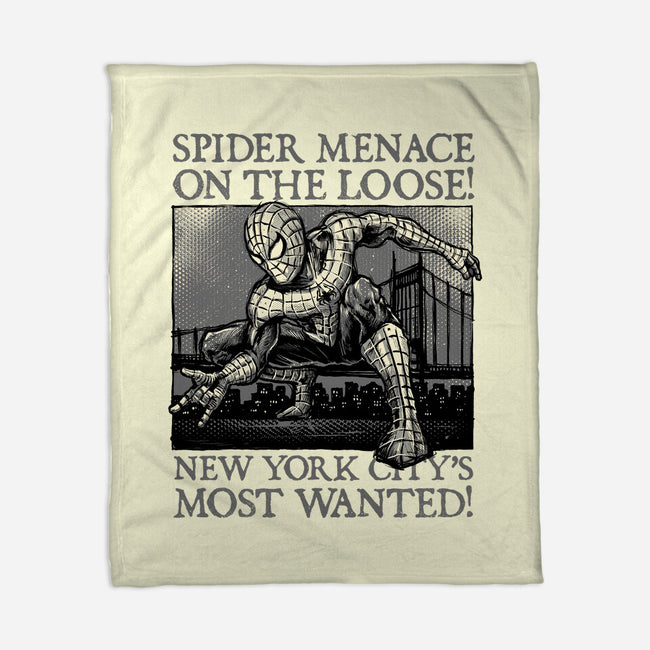 NYC Most Wanted-None-Fleece-Blanket-glitchygorilla