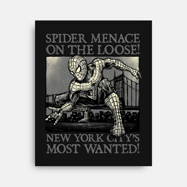 NYC Most Wanted-None-Stretched-Canvas-glitchygorilla