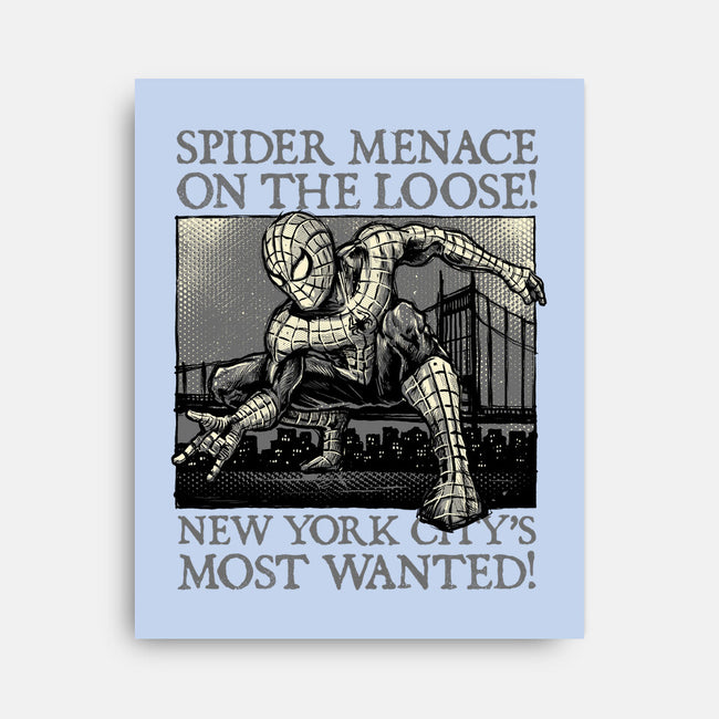 NYC Most Wanted-None-Stretched-Canvas-glitchygorilla