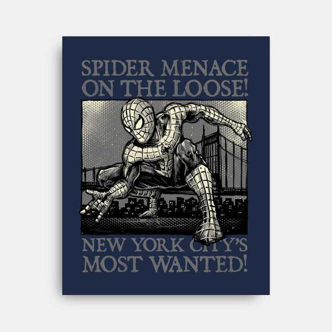 NYC Most Wanted-None-Stretched-Canvas-glitchygorilla