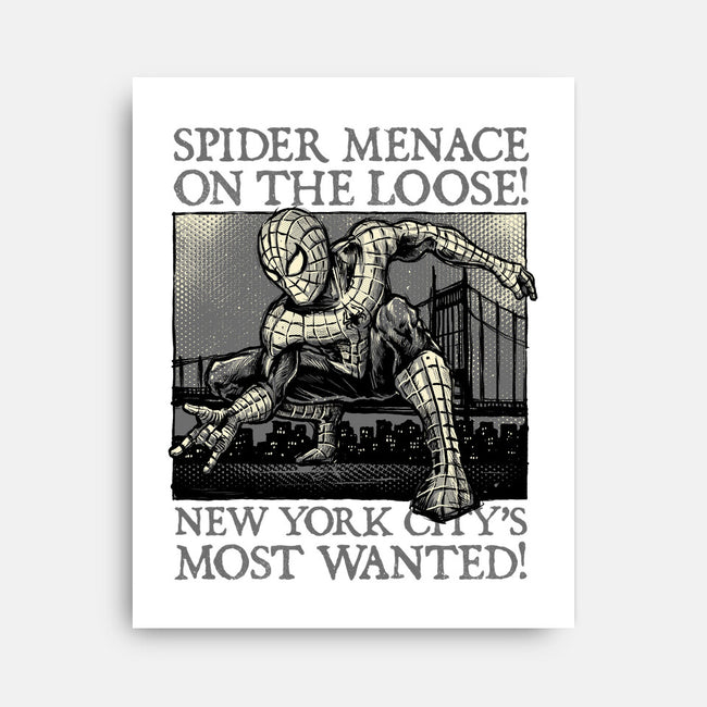 NYC Most Wanted-None-Stretched-Canvas-glitchygorilla