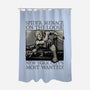 NYC Most Wanted-None-Polyester-Shower Curtain-glitchygorilla