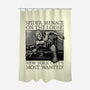 NYC Most Wanted-None-Polyester-Shower Curtain-glitchygorilla