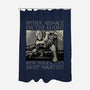 NYC Most Wanted-None-Polyester-Shower Curtain-glitchygorilla
