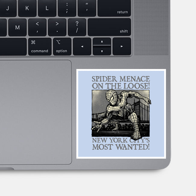 NYC Most Wanted-None-Glossy-Sticker-glitchygorilla