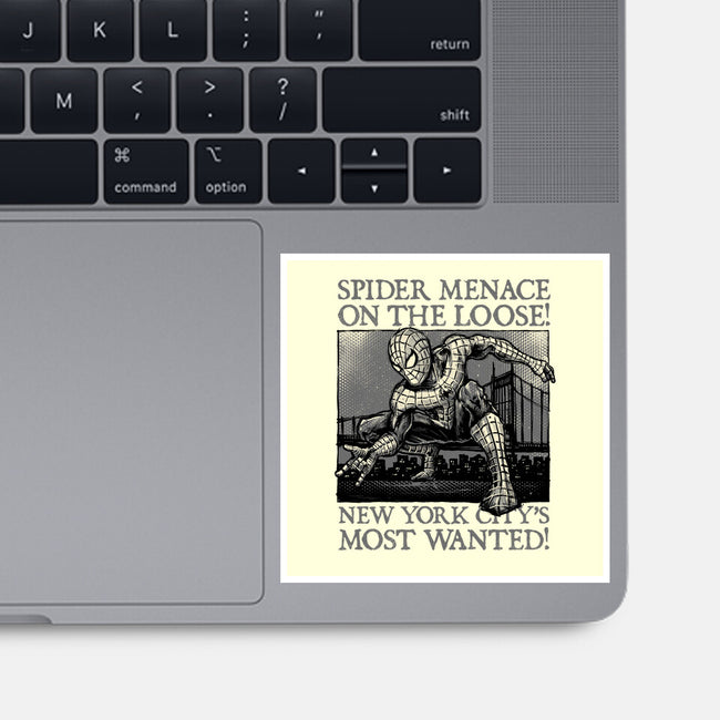 NYC Most Wanted-None-Glossy-Sticker-glitchygorilla
