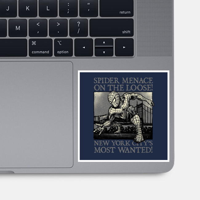 NYC Most Wanted-None-Glossy-Sticker-glitchygorilla