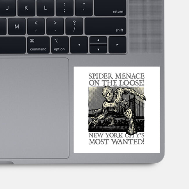 NYC Most Wanted-None-Glossy-Sticker-glitchygorilla