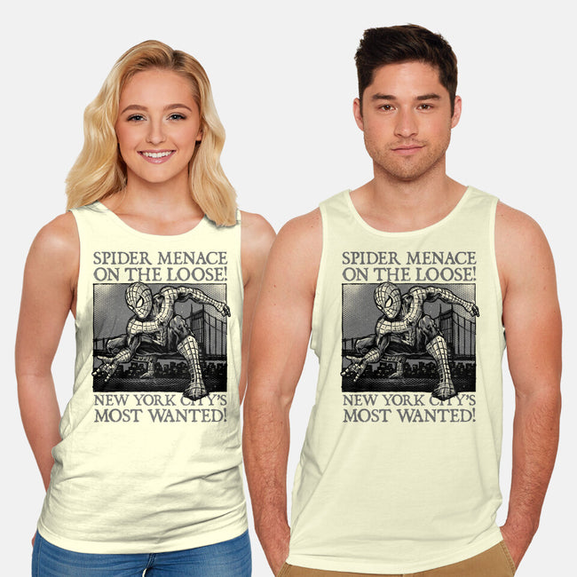 NYC Most Wanted-Unisex-Basic-Tank-glitchygorilla