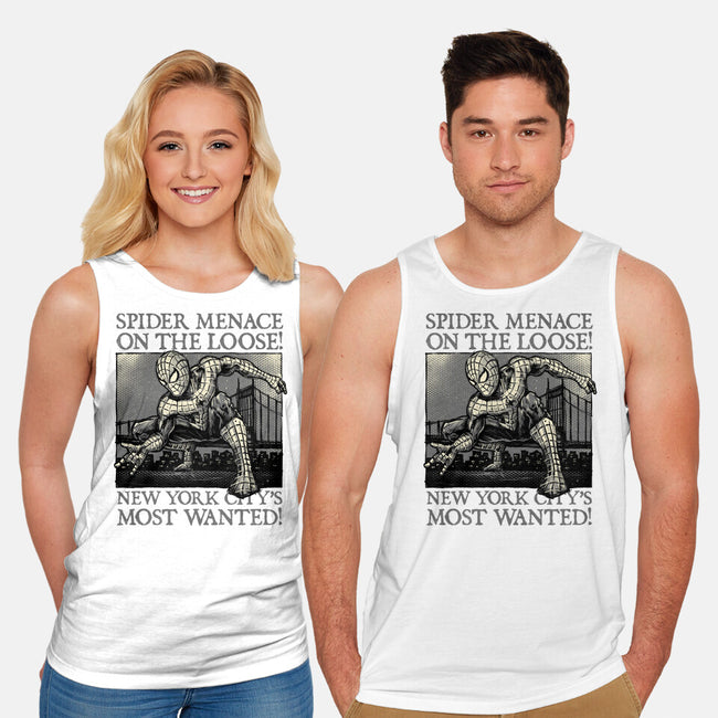 NYC Most Wanted-Unisex-Basic-Tank-glitchygorilla