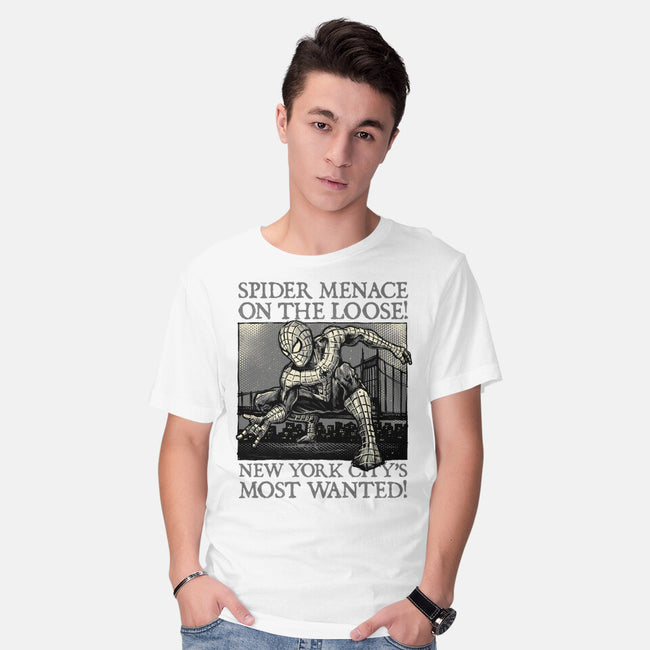NYC Most Wanted-Mens-Basic-Tee-glitchygorilla