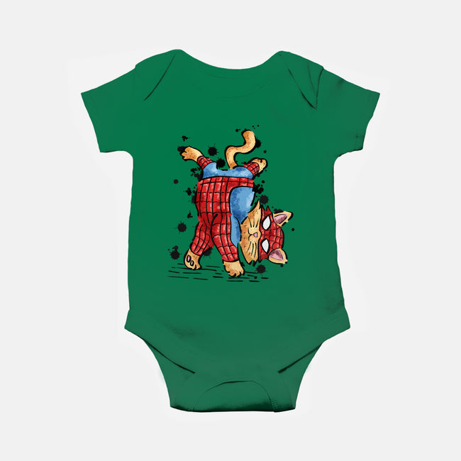 Spider Crawl-Baby-Basic-Onesie-nickzzarto
